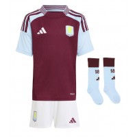 Aston Villa John McGinn #7 Fotballklær Hjemmedraktsett Barn 2024-25 Kortermet (+ korte bukser)